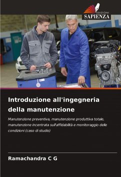 Cover Introduzione all'ingegneria della manutenzione