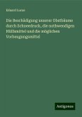 Die Beschädigung unserer Obstbäume durch Schneedruck, die nothwendigen Hülfsmittel und die möglichen Vorbeugungsmittel Die Beschädigung unserer Obstbäume durch Schneedruck, die nothwendigen Hülfsmittel und die möglichen Vorbeugungsmittel