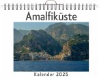 Amalfiküste - (Wandkalender 2025, Kalender DIN A4 quer, Monatskalender im Querformat mit Kalendarium, das perfekte Geschenk)