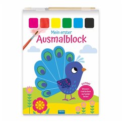 Cover Trötsch Malbuch Mein erster Ausmalblock Pfau