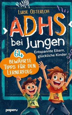 Cover ADHS bei Jungen - 64 bewährte Tipps für den Lernerfolg