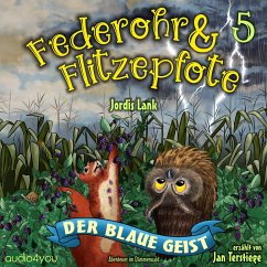 Federohr und Flitzepfote 5 - Der blaue Geist (MP3-Download) - Lank, Jordis