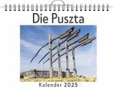 Die Puszta - (Wandkalender 2025, Kalender DIN A4 quer, Monatskalender im Querformat mit Kalendarium, das perfekte Geschenk)