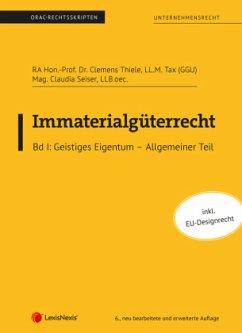 Cover Immaterialgüterrecht (Skriptum) - Bd I