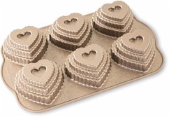 Nordic Ware -Tiered Heart Cakelet Pan