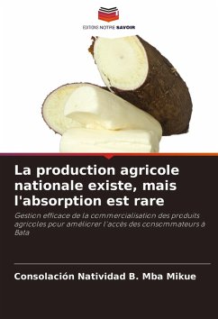 Cover La production agricole nationale existe, mais l'absorption est rare