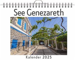 See Genezareth - (Wandkalender 2025, Kalender DIN A4 quer, Monatskalender im Querformat mit Kalendarium, das perfekte Geschenk) - Becker, Ella