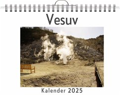 Cover Vesuv - (Wandkalender 2025, Kalender DIN A4 quer, Monatskalender im Querformat mit Kalendarium, das perfekte Geschenk)