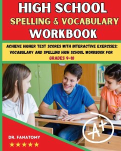 Cover High School Spelling and Vocabulary Workbook