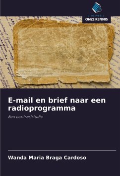Cover E-mail en brief naar een radioprogramma