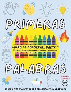 Cover Primeras Palabras Libro de Colorear
