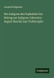 Die Antigone des Sophokles: Ein Beitrag... - Bild 1