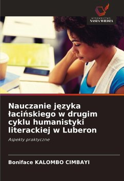 Nauczanie j¿zyka ¿aci¿skiego w drugim cyklu humanistyki literackiej w Luberon - KALOMBO CIMBAYI, Boniface