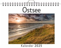 Ostsee - (Wandkalender 2025, Kalender DIN A4 quer, Monatskalender im Querformat mit Kalendarium, das perfekte Geschenk) - Lehmann, Tim