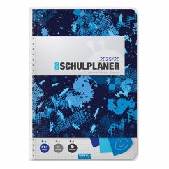 Cover Trötsch Schulplaner Blau 25/26