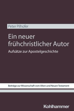 Cover Ein neuer frühchristlicher Autor (eBook, PDF)