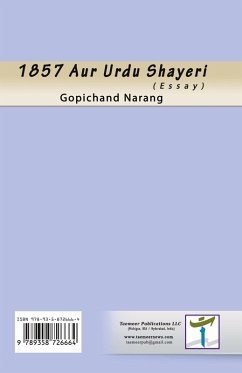 Cover 1857 Aur Urdu Shayeri