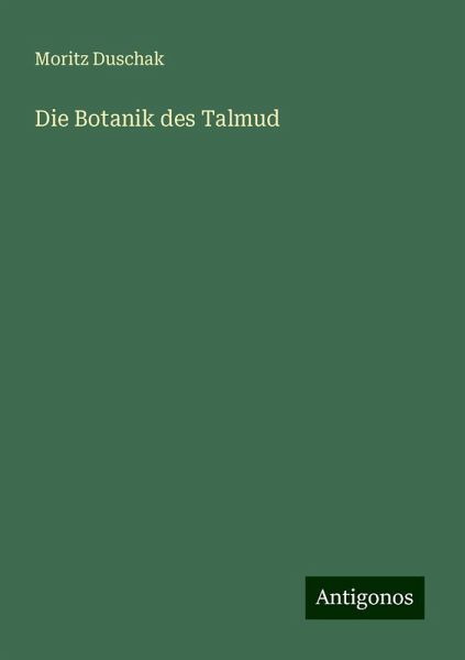 Die Botanik des Talmud