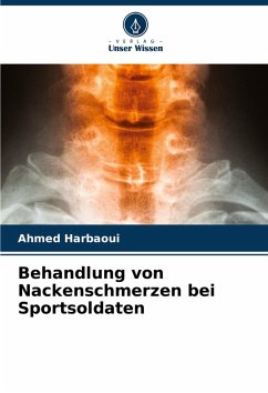 Cover Behandlung von Nackenschmerzen bei Sportsoldaten