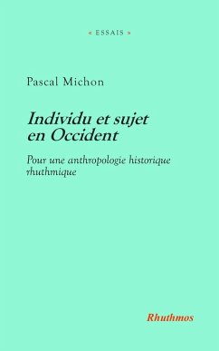Cover Individu et sujet en Occident