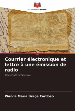 Cover Courrier électronique et lettre à une émission de radio