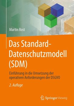 Cover Das Standard-Datenschutzmodell (SDM) (eBook, PDF)