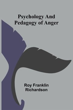 Cover Psychology and Pedagogy of Anger