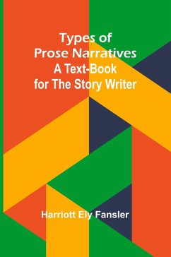 Cover Types of Prose Narratives
