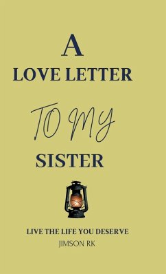 Cover A love letter to my sister