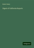 Digest of California Reports