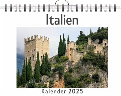 Italien - (Wandkalender 2025, Kalender DIN A4 quer, Monatskalender im Querformat mit Kalendarium, das perfekte Geschenk) - Münch, Elias