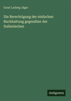 Cover Die Berechtigung der einfachen Buchhaltung gegenüber der Italienischen
