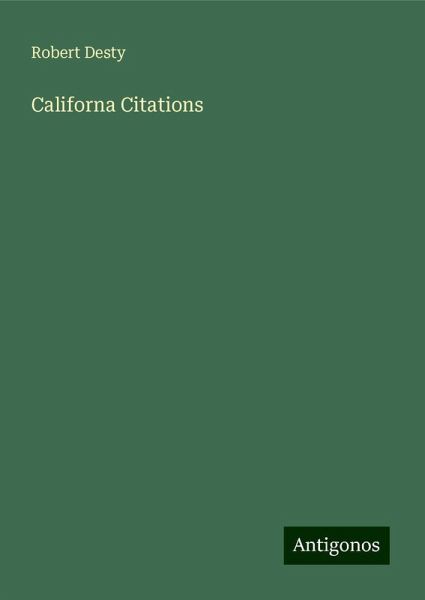 Californa Citations