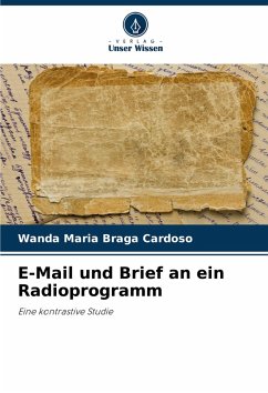 Cover E-Mail und Brief an ein Radioprogramm