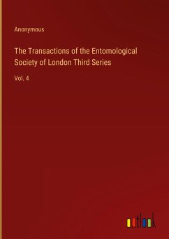 Cover The Transactions of the Entomological Society of London Third Series