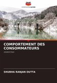 COMPORTEMENT DES CONSOMMATEURS COMPORTEMENT DES CONSOMMATEURS