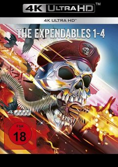 Cover The Expendables 1-4 UHD-Box