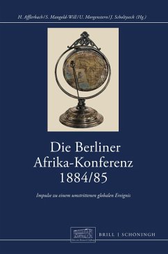 Cover Die Berliner Afrikakonferenz 1884/1885