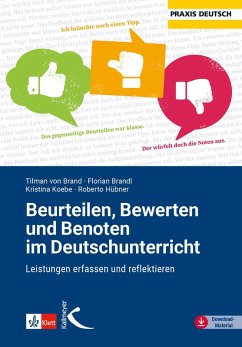 Cover Beurteilen, Bewerten und Benoten im Deutschunterricht (eBook, PDF)
