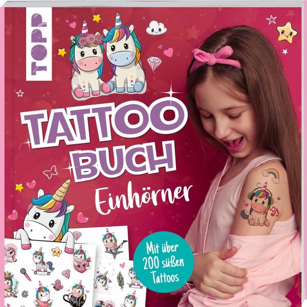 Tattoobuch Einhörner (Mängelexemplar) Tattoobuch Einhörner (Mängelexemplar)