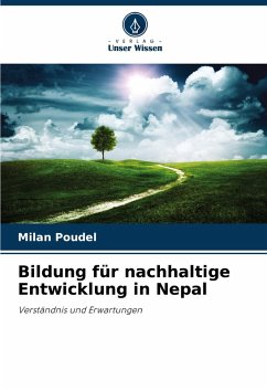 Cover Bildung für nachhaltige Entwicklung in Nepal
