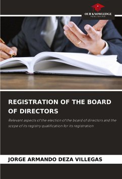 Cover REGISTRATION OF THE BOARD OF DIRECTORS