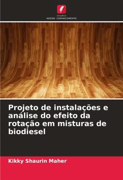 Cover Projeto de instalações e análise do efeito da rotação em misturas de biodiesel