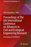 Proceedings of The 6th International Conference on Advances in Civil and Ecological Engineering Research