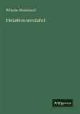 Die Lehren vom Zufall Die Lehren vom Zufall