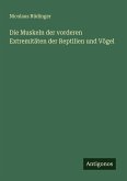 Die Muskeln der vorderen Extremitäten der Reptilien und Vögel Die Muskeln der vorderen Extremitäten der Reptilien und Vögel
