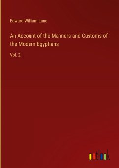 Cover An Account of the Manners and Customs of the Modern Egyptians