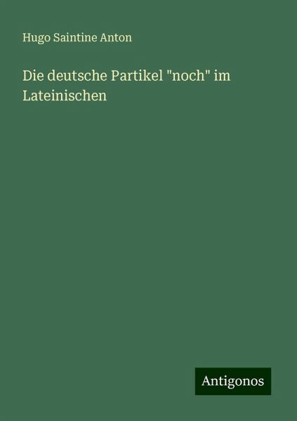 Die deutsche Partikel 