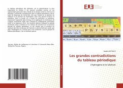 Les grandes contradictions du tableau périodique - SETTOUTI, Nadéra