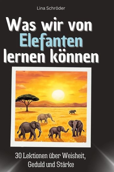 Was wir von Elefanten lernen können Was wir von Elefanten lernen können